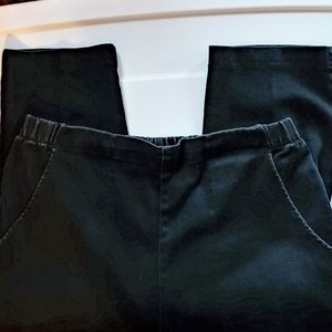 Croft & Barrow Black Stretch Pants-Size 12PS
